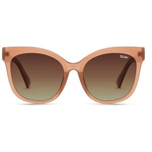 Quay Australia It's My Way 53mm Polarized Cat Eye Sunglasses